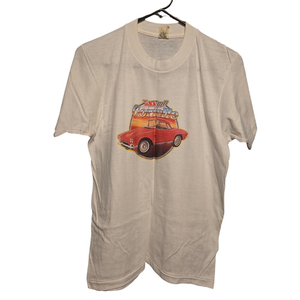 Screen stars M vintage corvette shirt